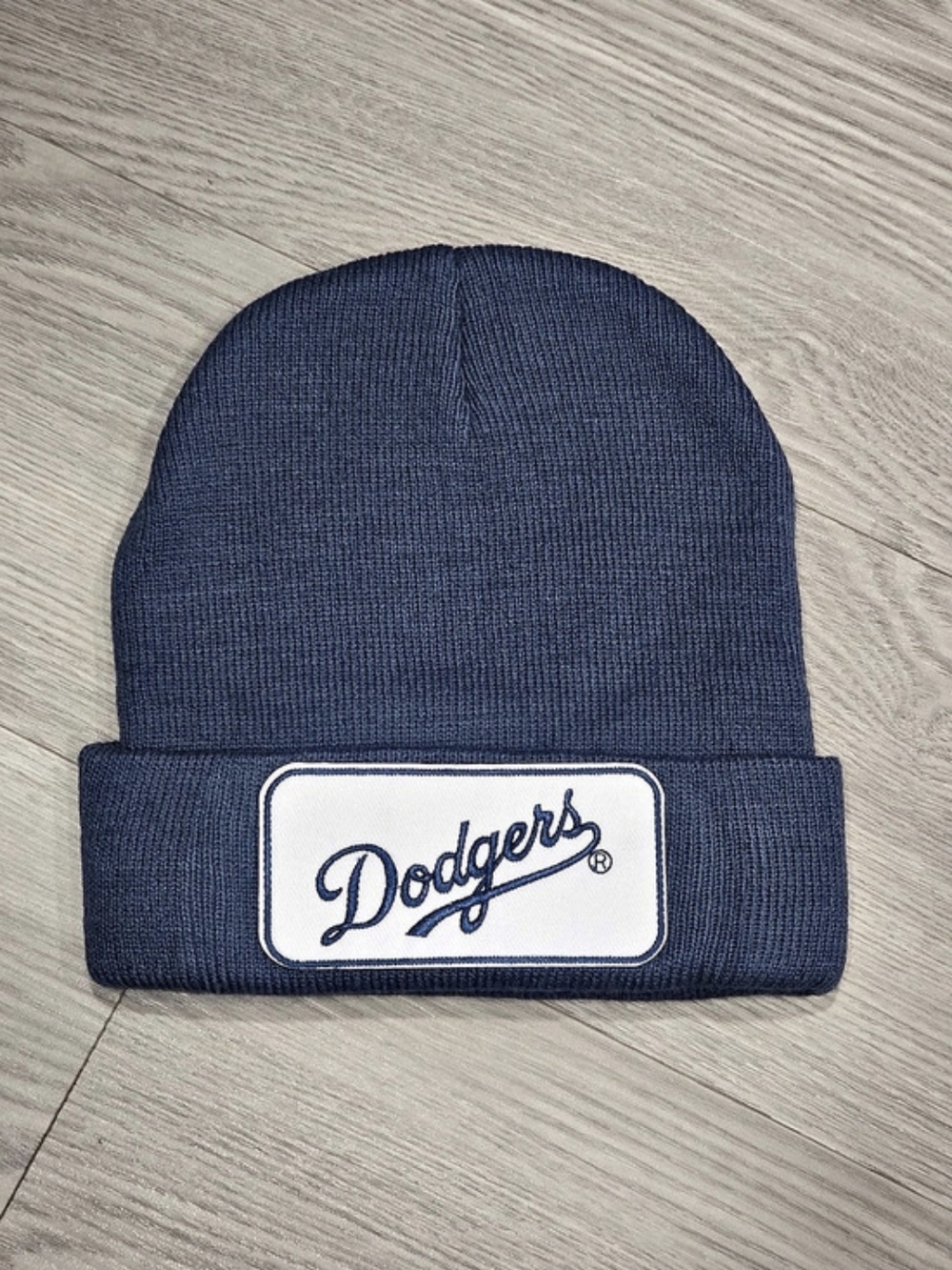 Lexus Dodgers Knit Beanie in Blue Like New